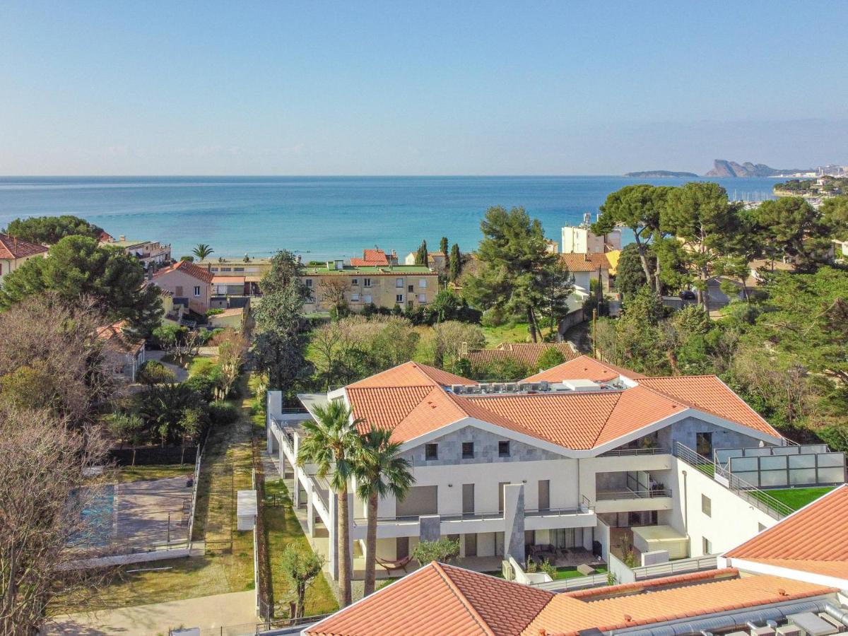 T4 Neuf - Jardin-Terrasse Et Piscine - Acces Direct Plages Et Centre Village - App C 12 Сен Сир сюр Мер Екстериор снимка